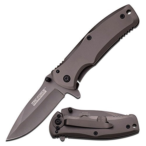 Amazon.com : Tac-Force TF-848 Pocket Folding Knife, Grey Titanium
